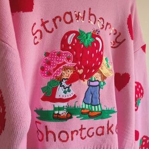 Strawberry Shortcake Sweater 🍓